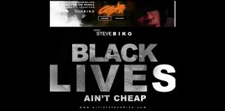 Artist Steve Biko – Black lives Ain’t Cheap Artist Steve Biko - Black lives Ain't Cheap