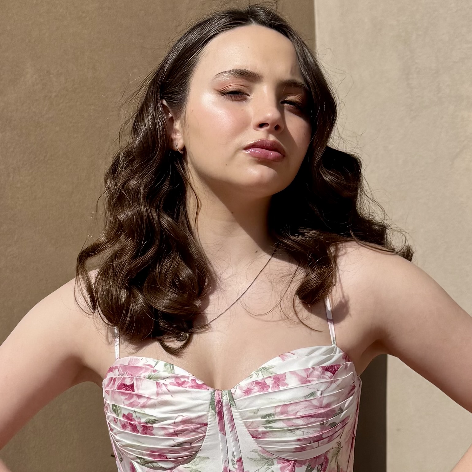 Joely Engelbert performing Until She Smiles, emotional pop ballad by rising teen pop star