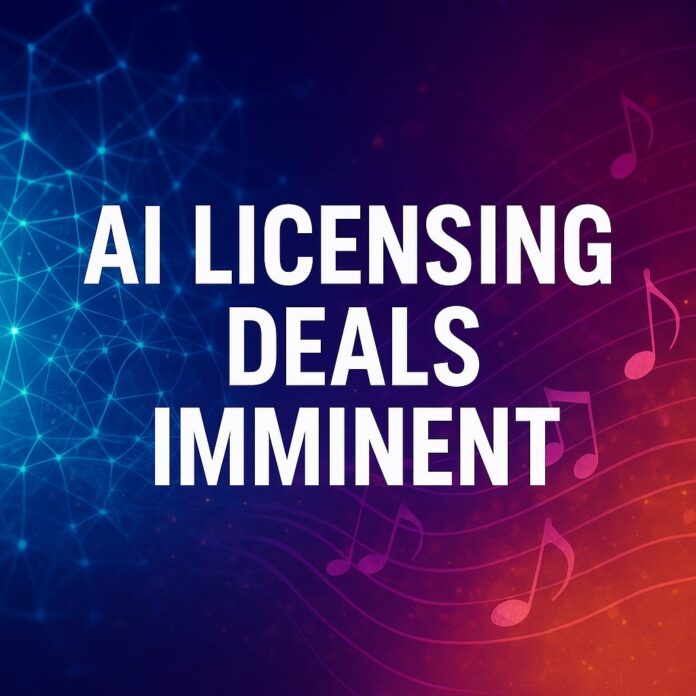 AI Licensing Deals Imminent