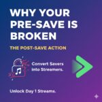 How to Fix Broken Pre-Save Campaigns: The Post-Save Action Strategy