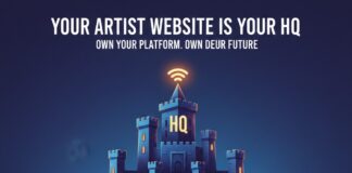 Artist Website as HQ: Control Merch, Tickets & Email List in Social Media Era Main