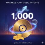 Maximize Spotify Royalties: New 1,000 Stream Threshold Explained