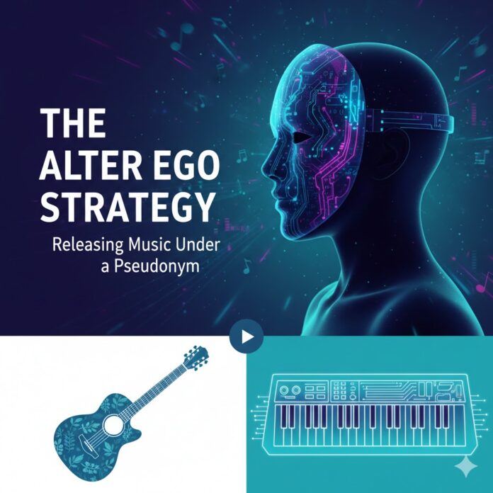 Releasing music under a pseudonym