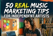 50 Real Music Marketing Tips for Independent Artists in 2026