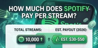 How Much Does Spotify Pay Per Stream? (2026 Updated Rates)
