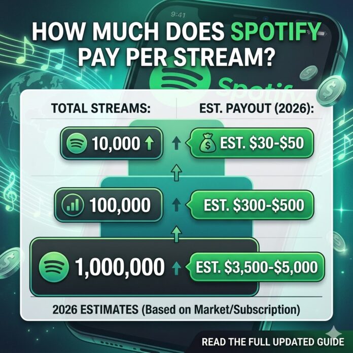 Spotify Pay Per Stream