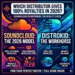 Best Music Distributors for 100% Royalties in 2026: SoundCloud vs. DistroKid