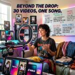 Short-Form Content Batching: 30 TikToks From One Song Release