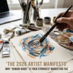 The 2026 Artist Manifesto: Why Human-Made is Your Best Marketing