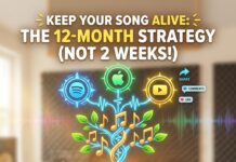 How to Keep Your Song Alive for 12 Months: Music Marketing Tips