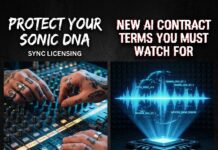 Sync Licensing & AI: Protect Your Music From AI Training Terms