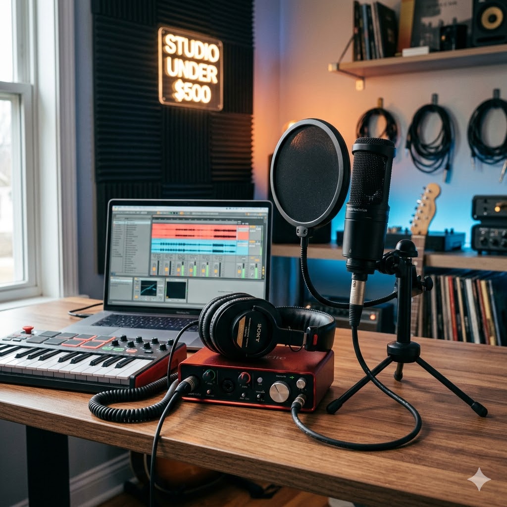 Best Home Studio Gear Under $500 | 2026 Budget Recording Guide