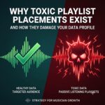 Toxic Playlist Placements: Why They Are Killing Your Spotify Growth