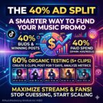 The 40% Ad Split: A Smarter Way to Fund Your Music Promo