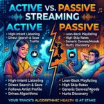 Active vs. Passive Streaming: Why “Lean-Back” Playlists Hurt Your Reach