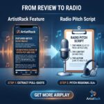How to Turn Your ArtistRack Feature Into a Radio Pitch | Music PR Guide
