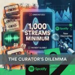 The Spotify 1000 Stream Rule: Impact on Indie Curators