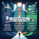 Evaluating Record Deals: Majors vs. Indies vs. Self-Funding