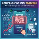 Dispute Streaming Fraud Takedown Notice Spotify & Deezer