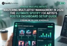 Spotify for Artists 2026 Roster Dashboard Setup Guide