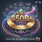 Global Recorded Music Industry Revenue Stats (2026): $50B Industry Guide