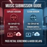 How to Format Clean vs Explicit Music Submissions | Retail Guide