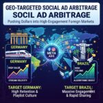 Geo-Targeted Social Ad Arbitrage for Music Promotion in Germany & Brazil