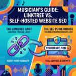 Linktree vs Beacons vs Self-Hosted Website SEO for Musicians